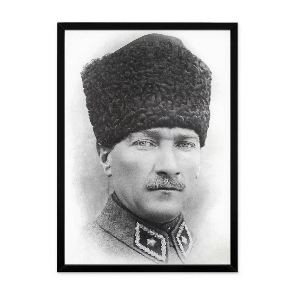 Çerçeveli Atatürk Poster Tablosu